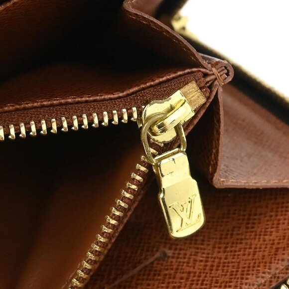 Louis Vuitton Monogram Panda Porte Monnaie Zip Wallet M61729 CA0074 154784 - Picture 5 of 7